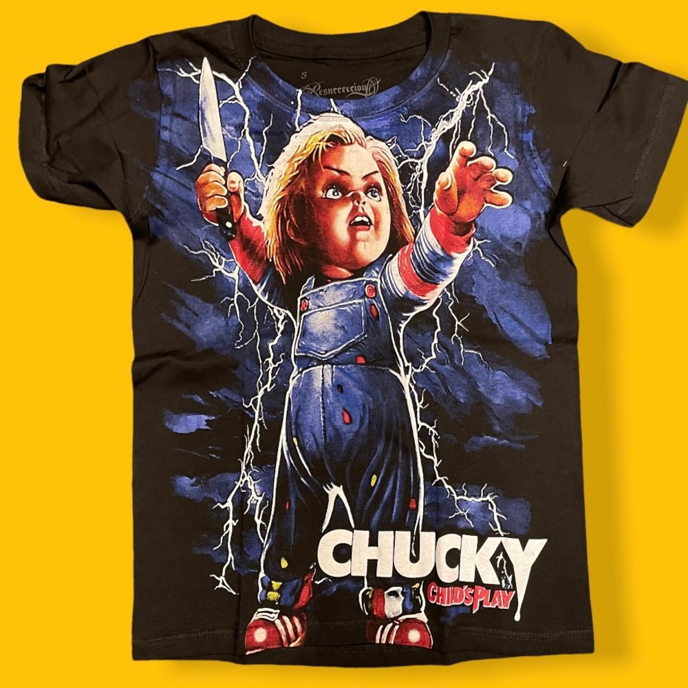 Chucky Childs play movie graphic Tshirt !